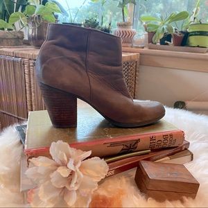 BP. (Brass Plum) ankle boots, brown, size 7.
